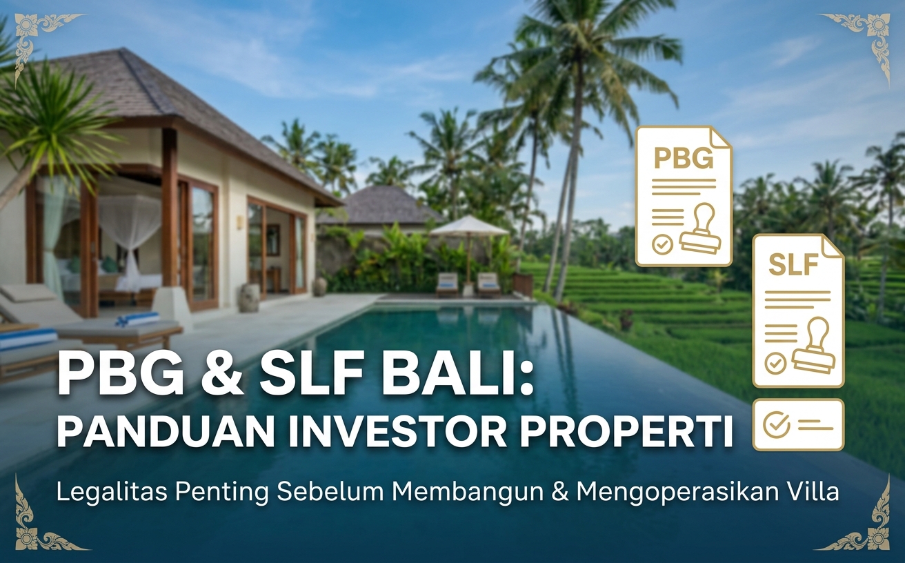 Apa Itu PBG dan SLF? Panduan Sederhana untuk Investor Properti di Bali