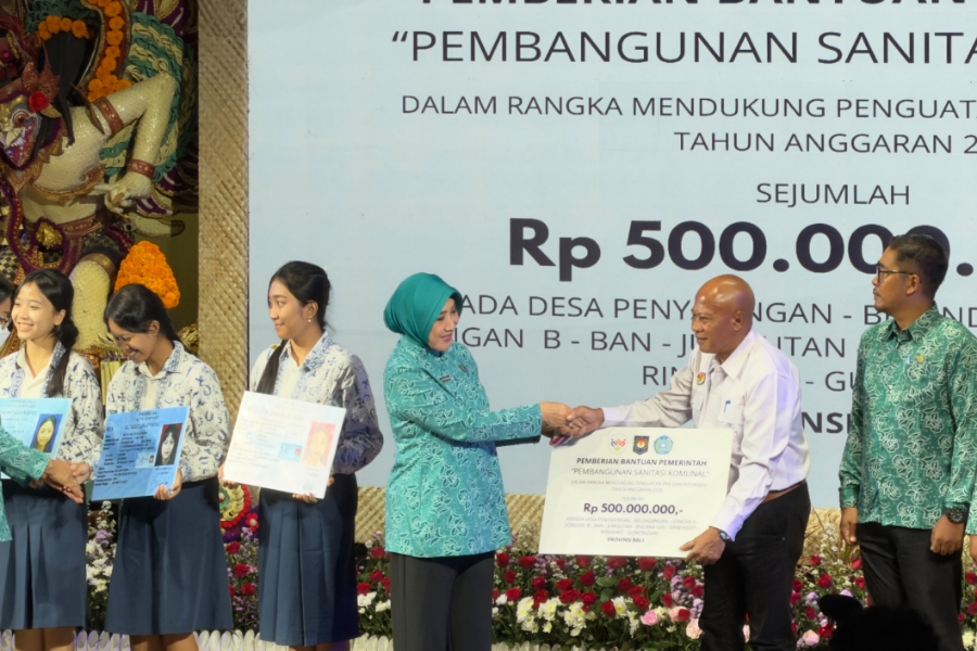 Gokil! Pemprov Bali Kecipratan Dana Rp500 Juta Demi Fasilitas Sanitasi Desa Supaya Makin Keren Badai!