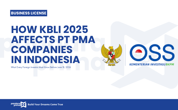 How KBLI 2025 Affects PT PMA Companies in Indonesia: What Every Foreign Investor Must Know Before June 18, 2026